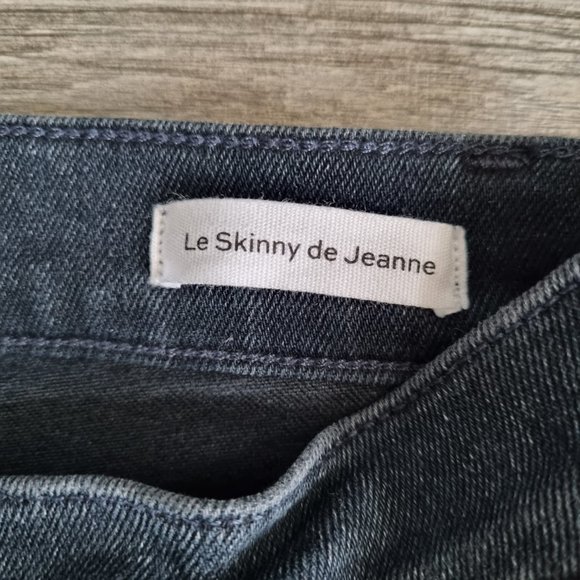 Frame Le Skinny De Jeanne Black Jeans Size 27 - Picture 5 of 5